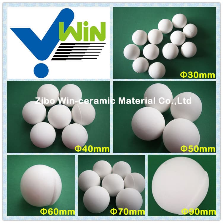 Win high purity alumina ceramic ball with 3_6 g_cm3 density